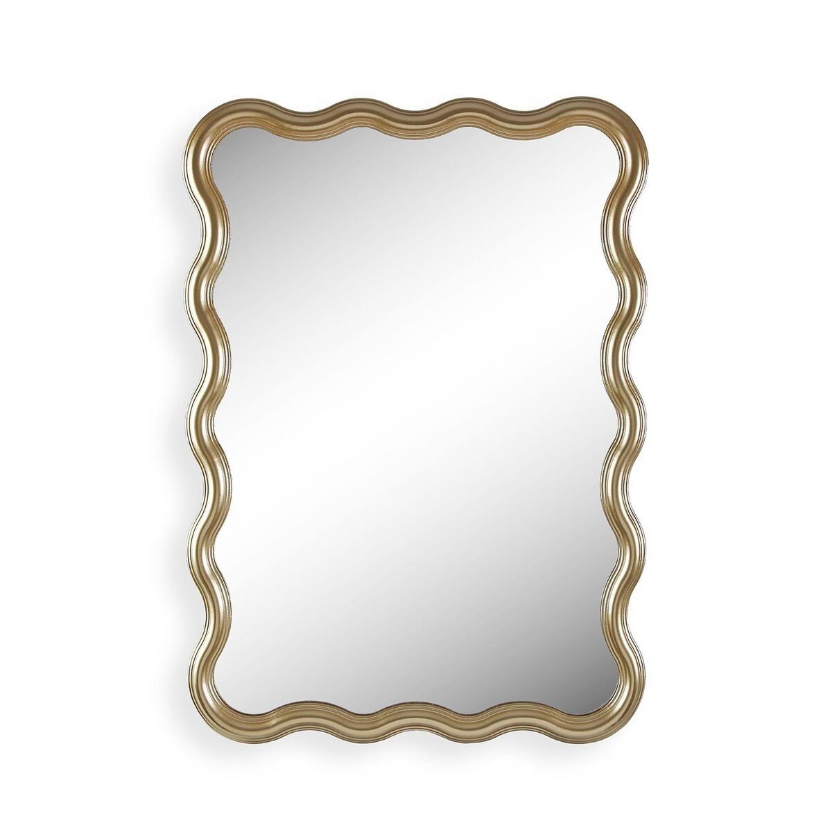 Espejo de pared Versa Dorado 2,6 x 70,2 x 50,2 cm