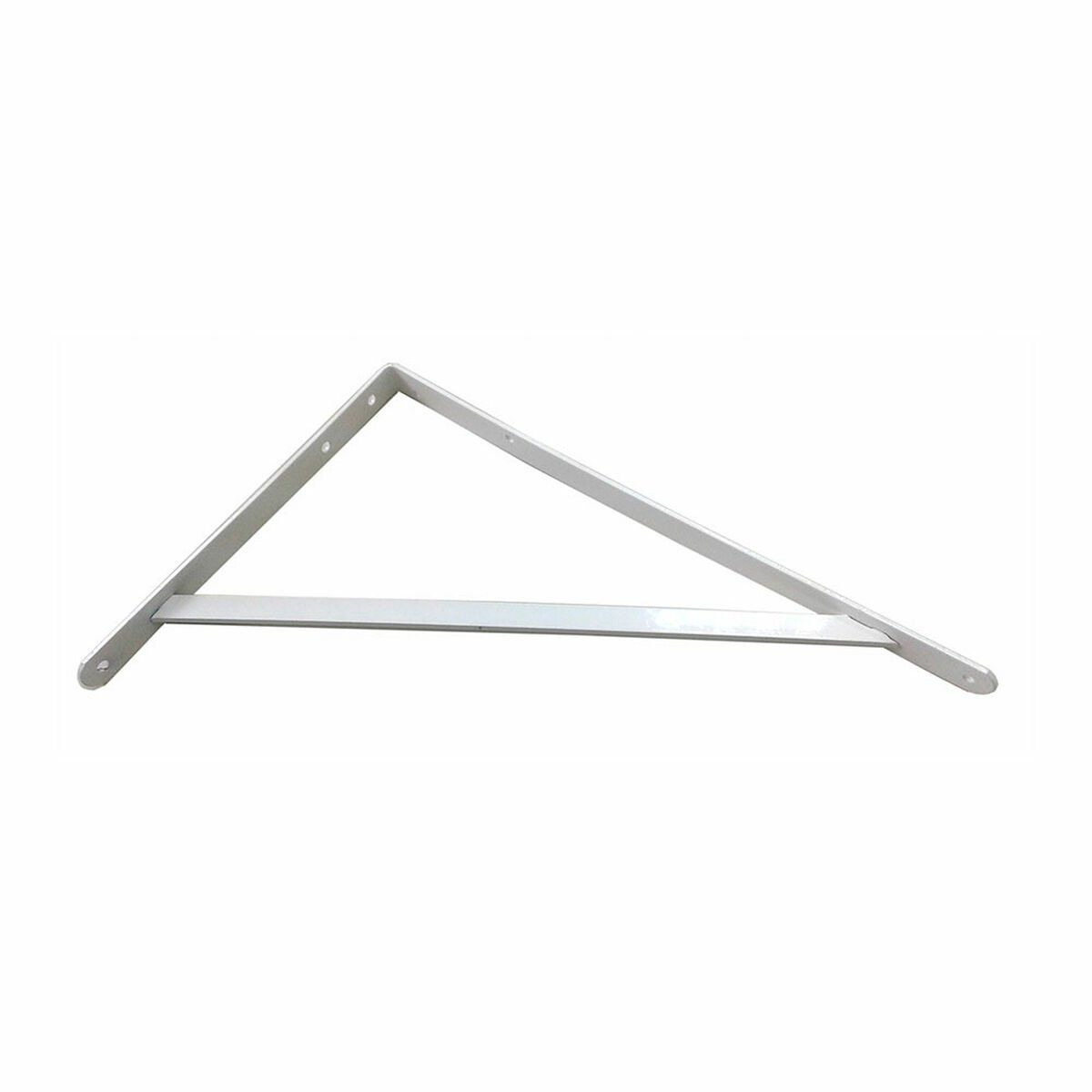 Escuadra de ángulo Fepre Blanco Acero 33 x 50 cm
