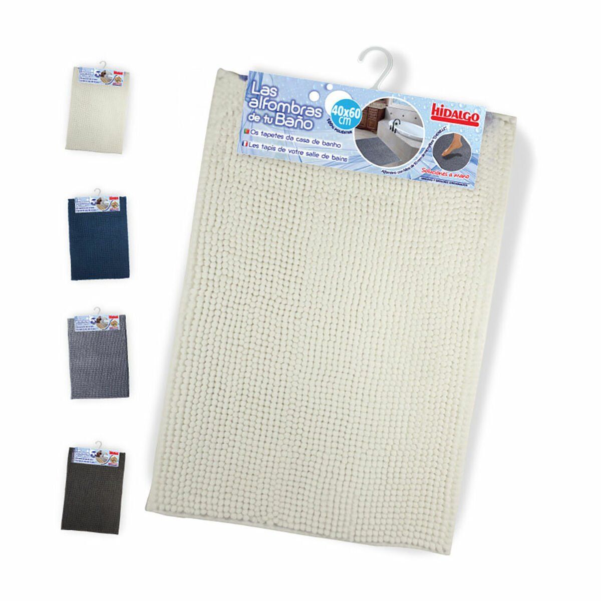 Alfombra de baño Hidalgo Shaggy 45 x 75 cm
