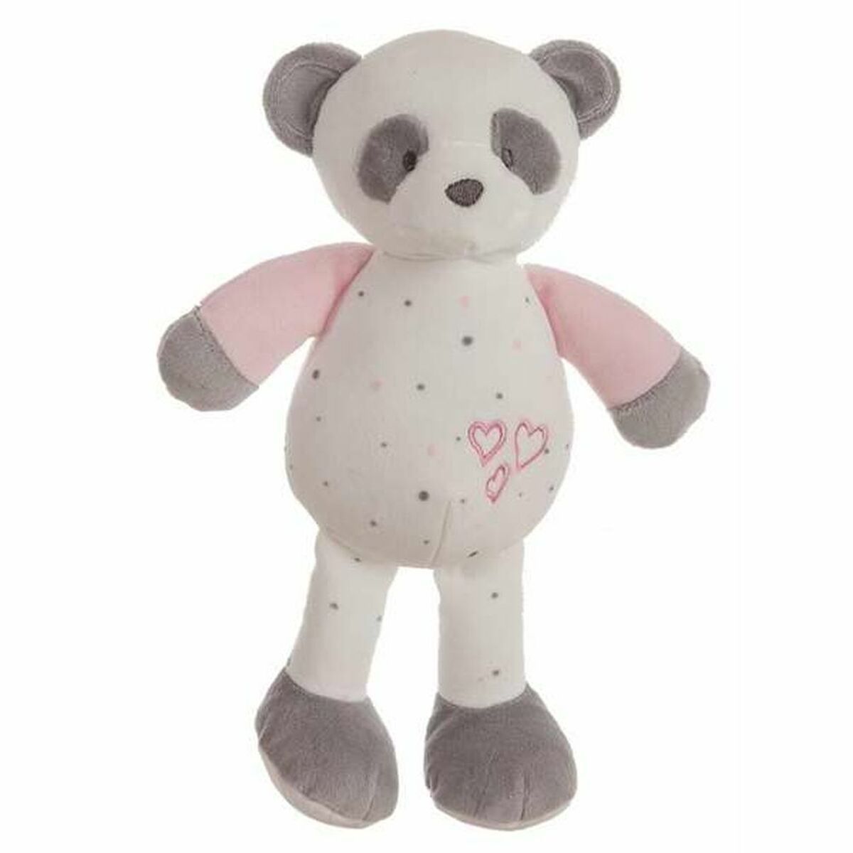 Peluche Baby Oso Panda Rosa Supersuave