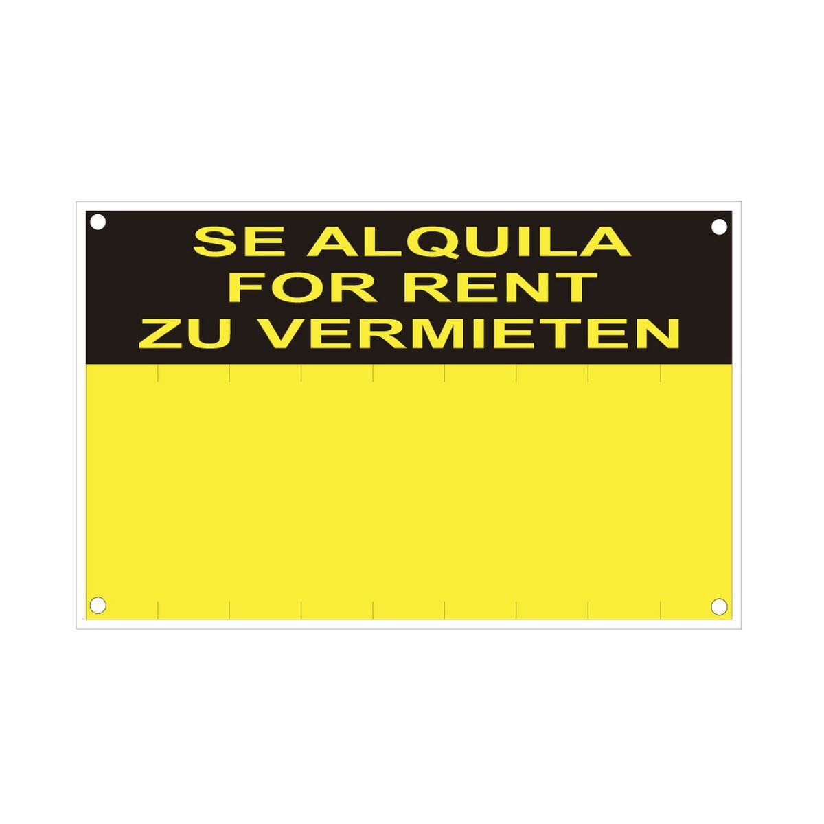 Cartel Normaluz Se vende/for sale/zu verkaufen PVC 45 x 70 cm