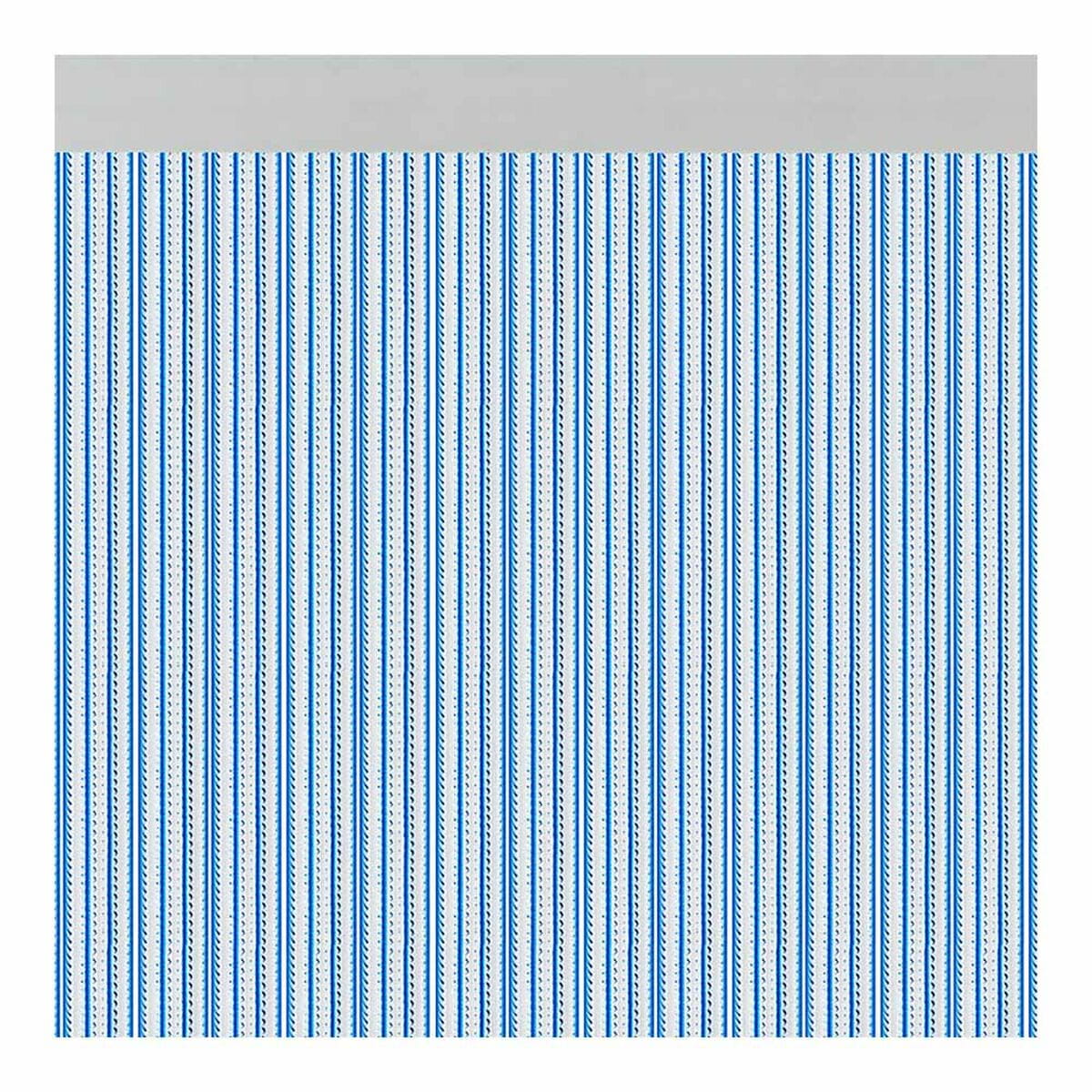 Cortina Acudam Brescia Puertas Azul Exterior PVC Aluminio 90 x 210 cm