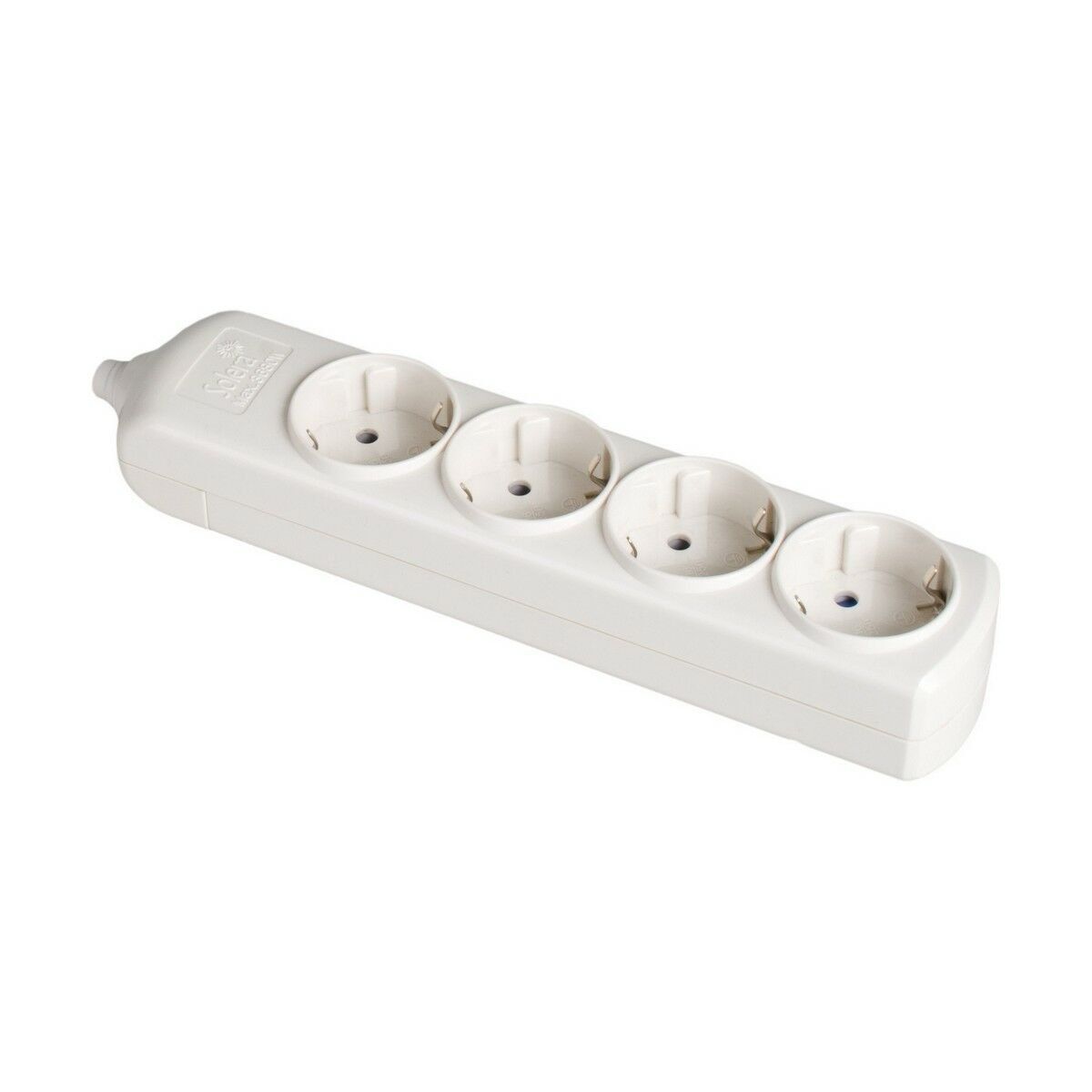 Regleta Enchufes 4 Tomas sin Interruptor Solera 8004 3500 W 250 V 16 A