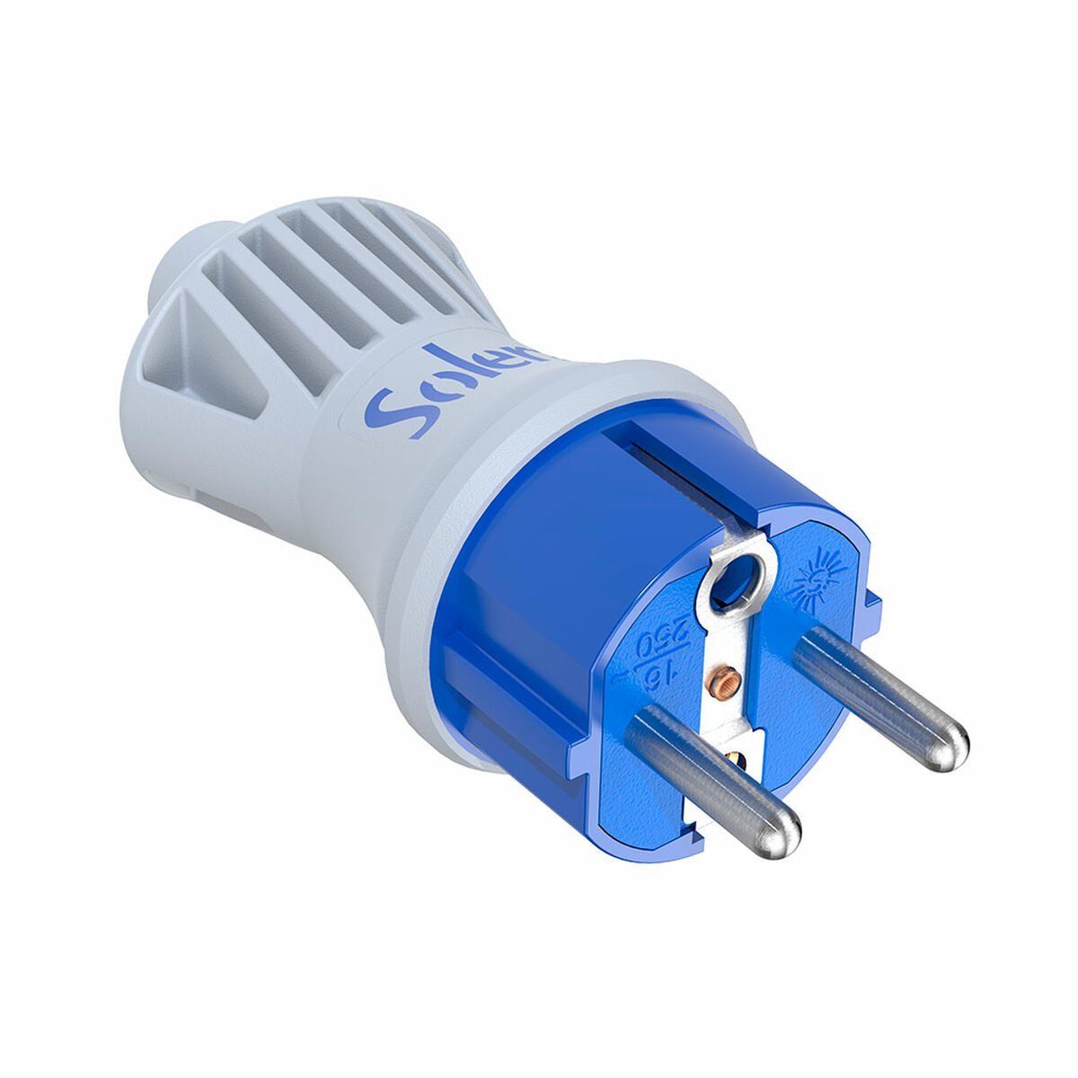 Clavija de enchufe Solera 5706ckb Azul Blanco 250 V 16 A Bipolar