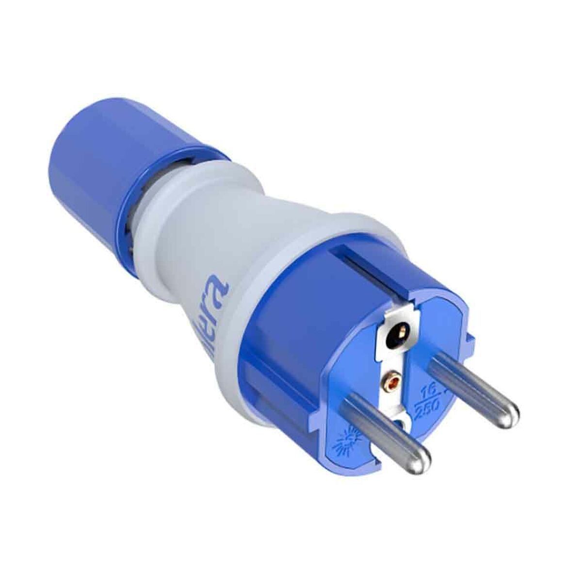 Clavija de enchufe Solera 706tkb Azul Blanco 250 V 16 A