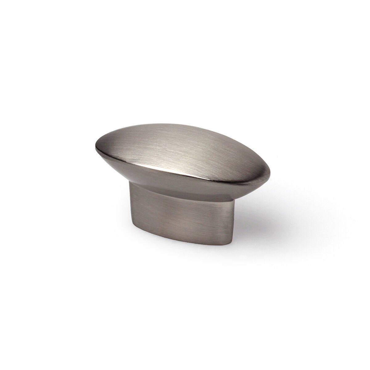 Pomo Rei 743 Metal 41 x 19 mm Satinado Níquel 4 Piezas