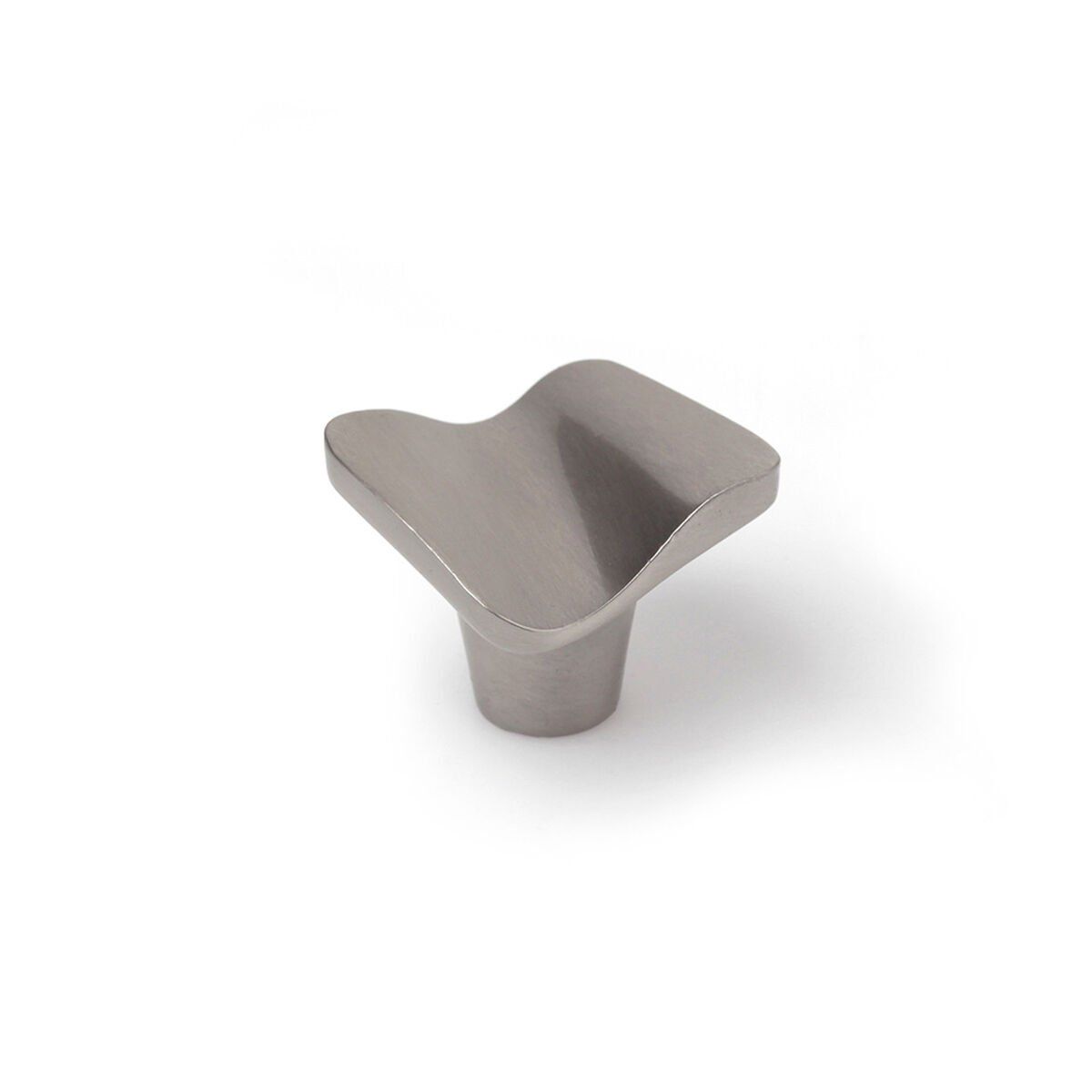 Pomo Rei 749 Metal 32 x 31 mm Satinado Níquel 4 Piezas