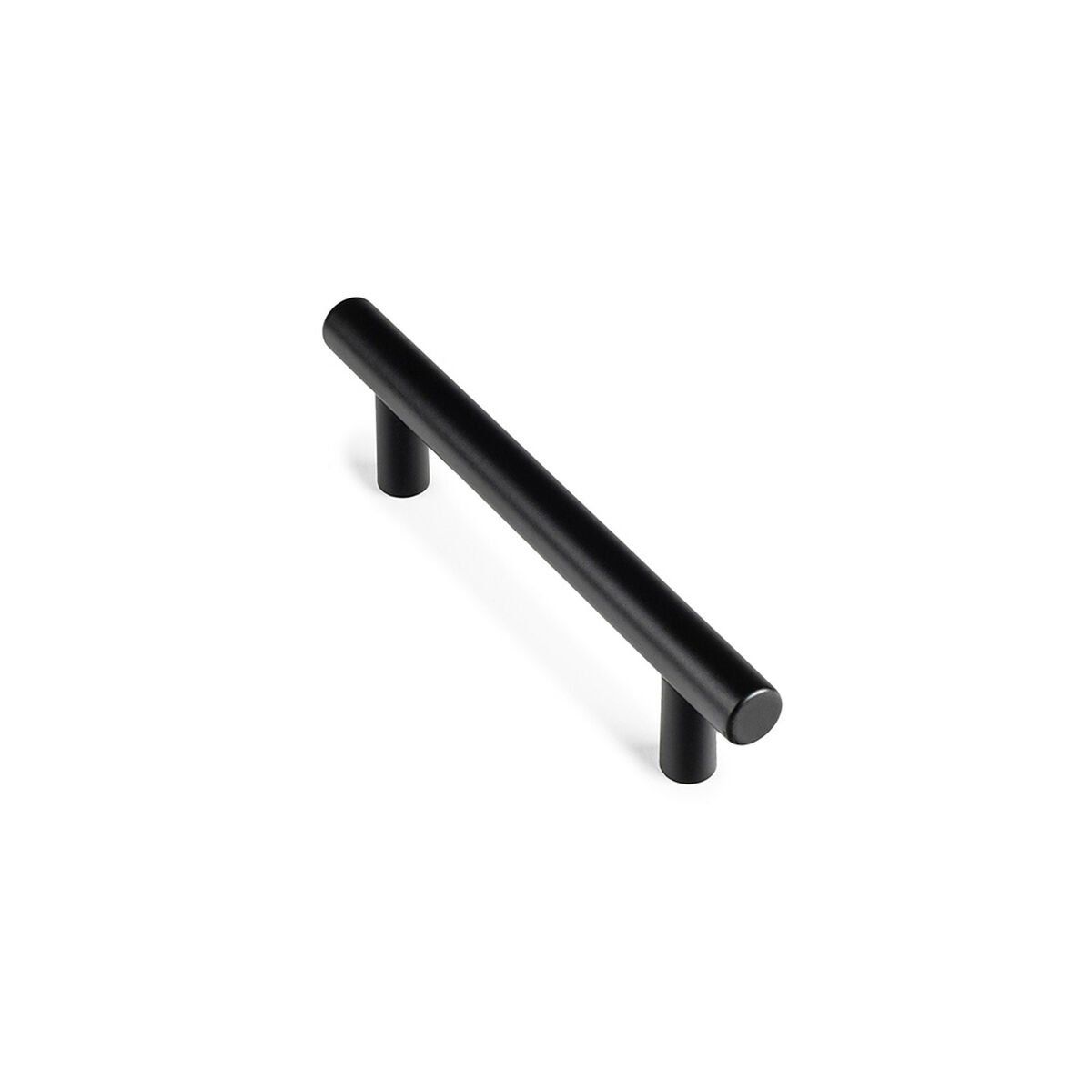 Tirador Rei 891h Negro Acero Inoxidable 4 Piezas