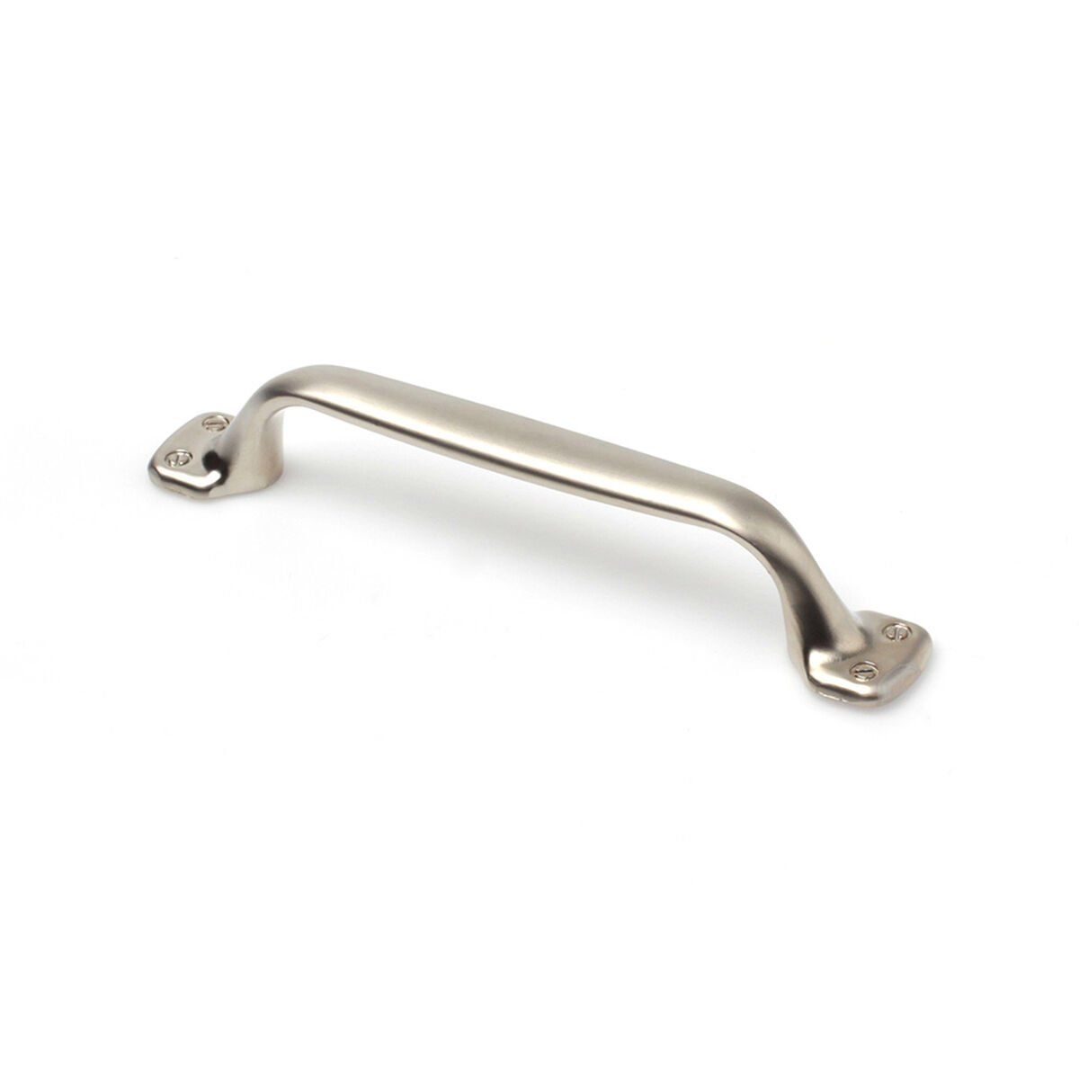 Tirador Rei 580 Plateado Metal Níquel 4 Piezas