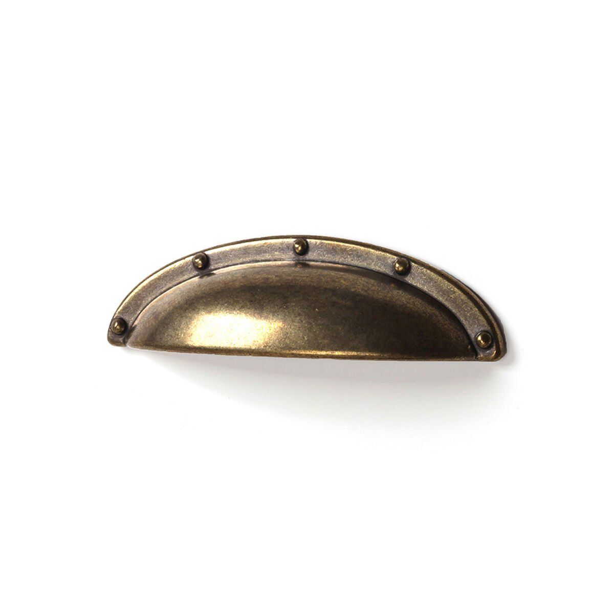 Tirador Rei 2004 Dorado Metal 64 mm Concha Desgastado 4 Piezas