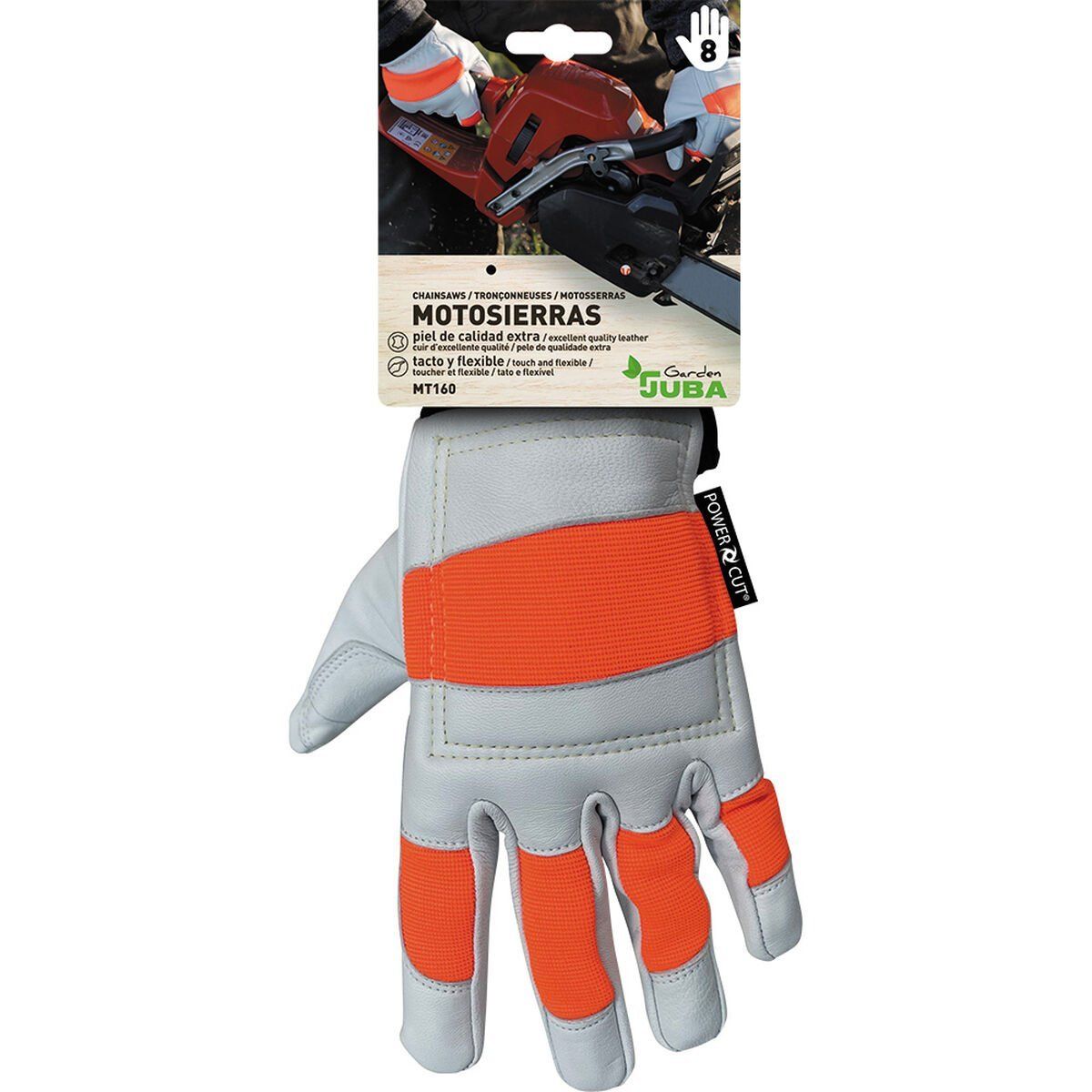 Guantes de Trabajo JUBA Class 1 Motosierra 1 Pieza