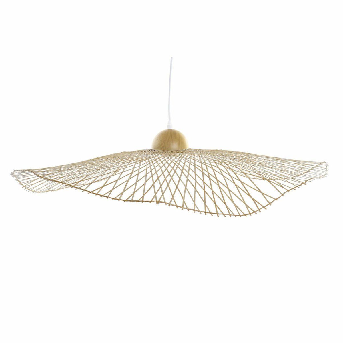 Lámpara de Techo DKD Home Decor Bambú Pamela (88 x 88 x 17 cm)
