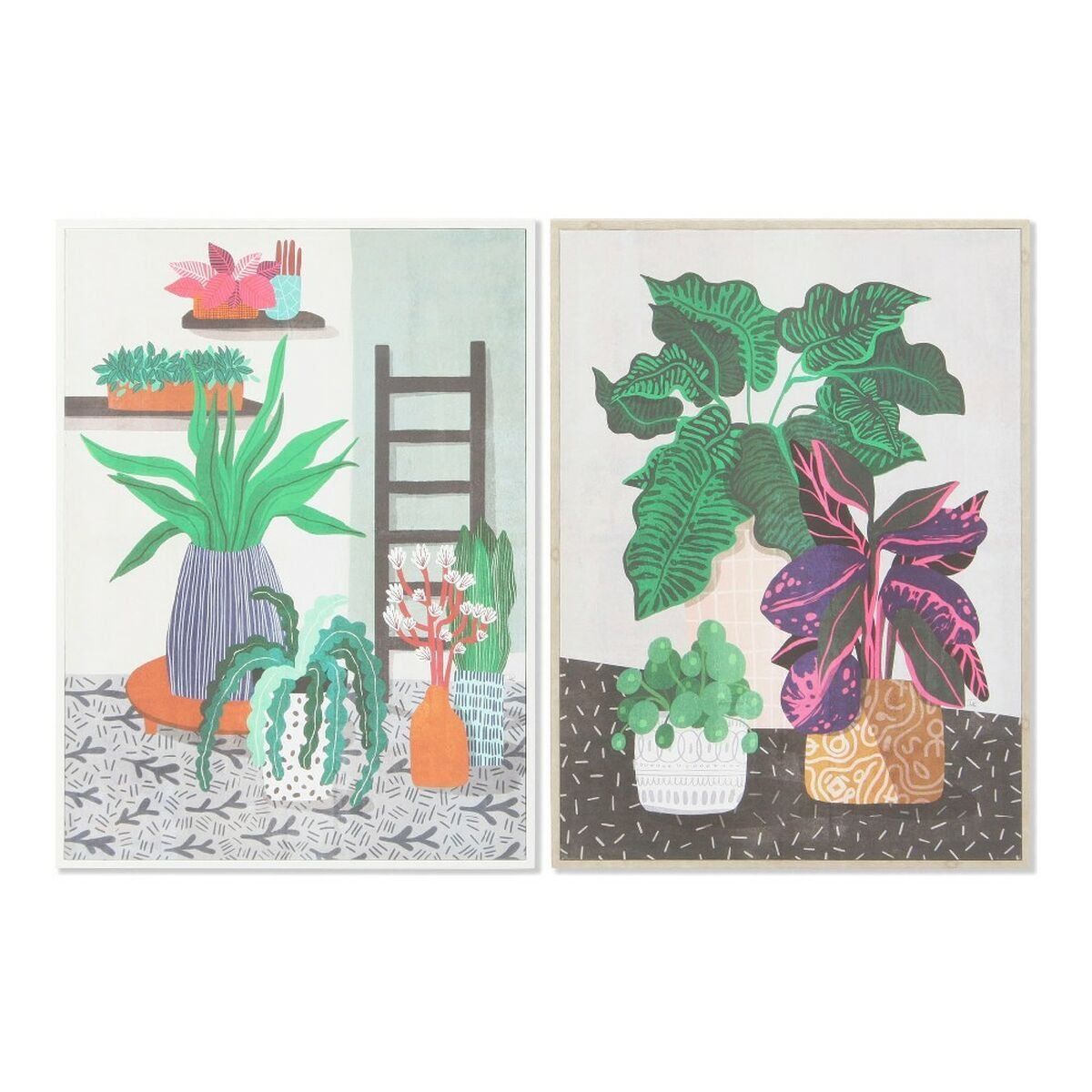Lienzo DKD Home Decor Poliestireno Lienzo 52 x 2,7 x 72 cm