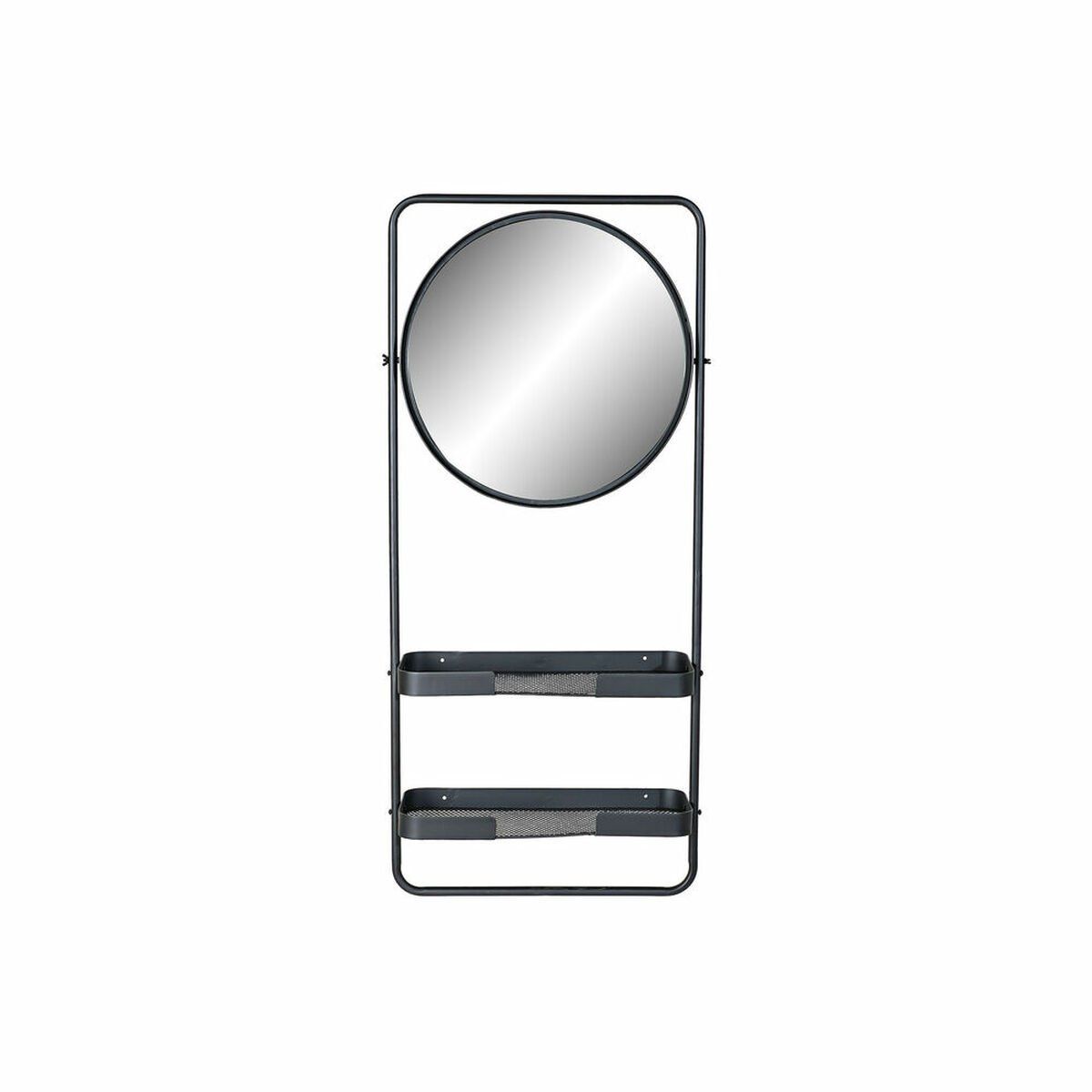 Espejo de pared DKD Home Decor Negro 55 x 20 x 120 cm