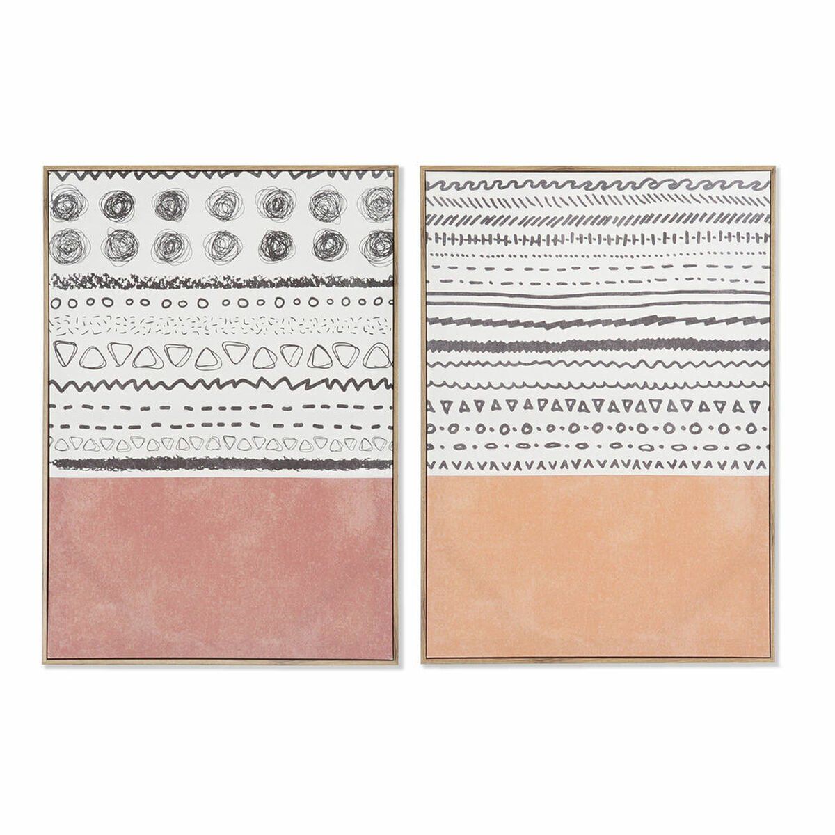 Lienzo DKD Home Decor Lienzo Madera MDF 50 x 3 x 70 cm