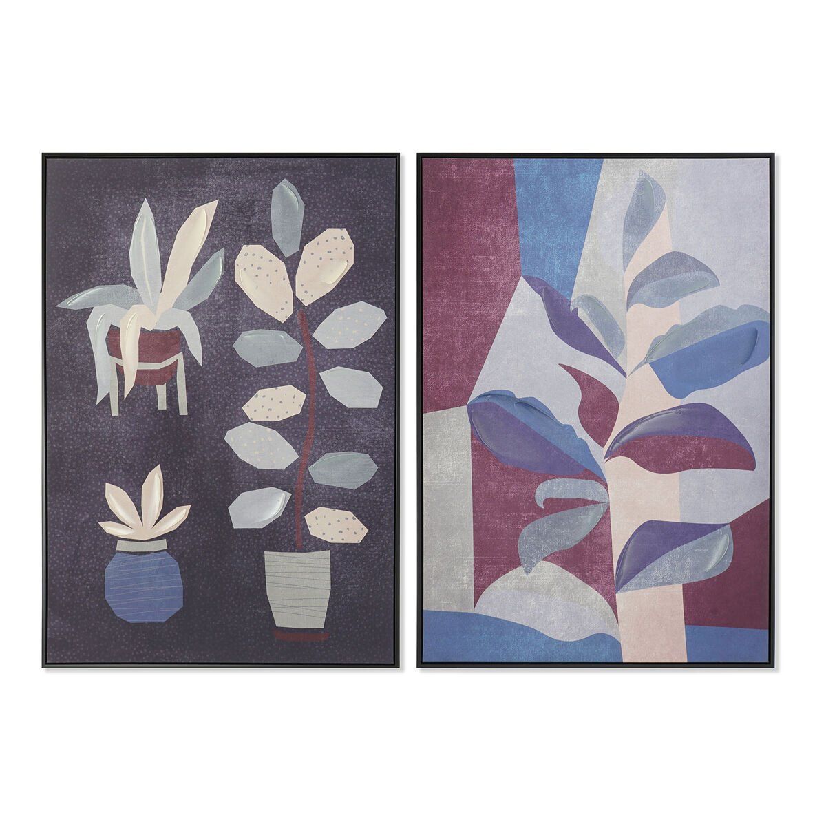 Lienzo DKD Home Decor Poliestireno Lienzo
