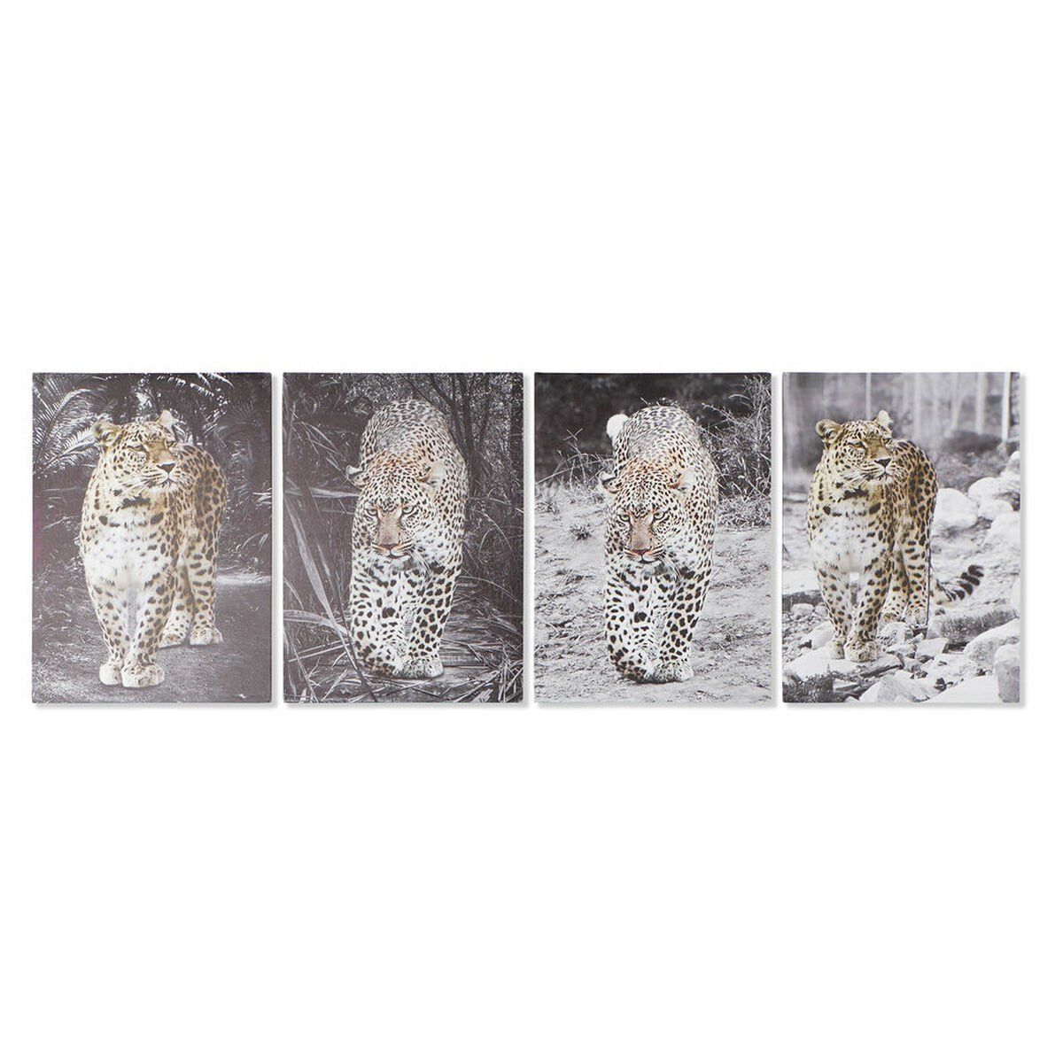 Lienzo DKD Home Decor Lienzo Madera MDF 50 x 1,8 x 70 cm