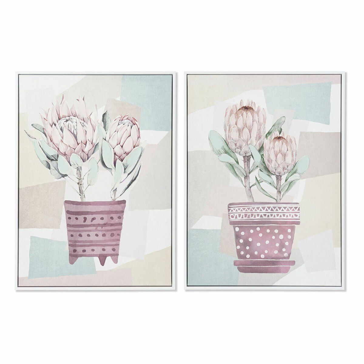 Lienzo DKD Home Decor Poliestireno Lienzo 53 x 4,5 x 73 cm
