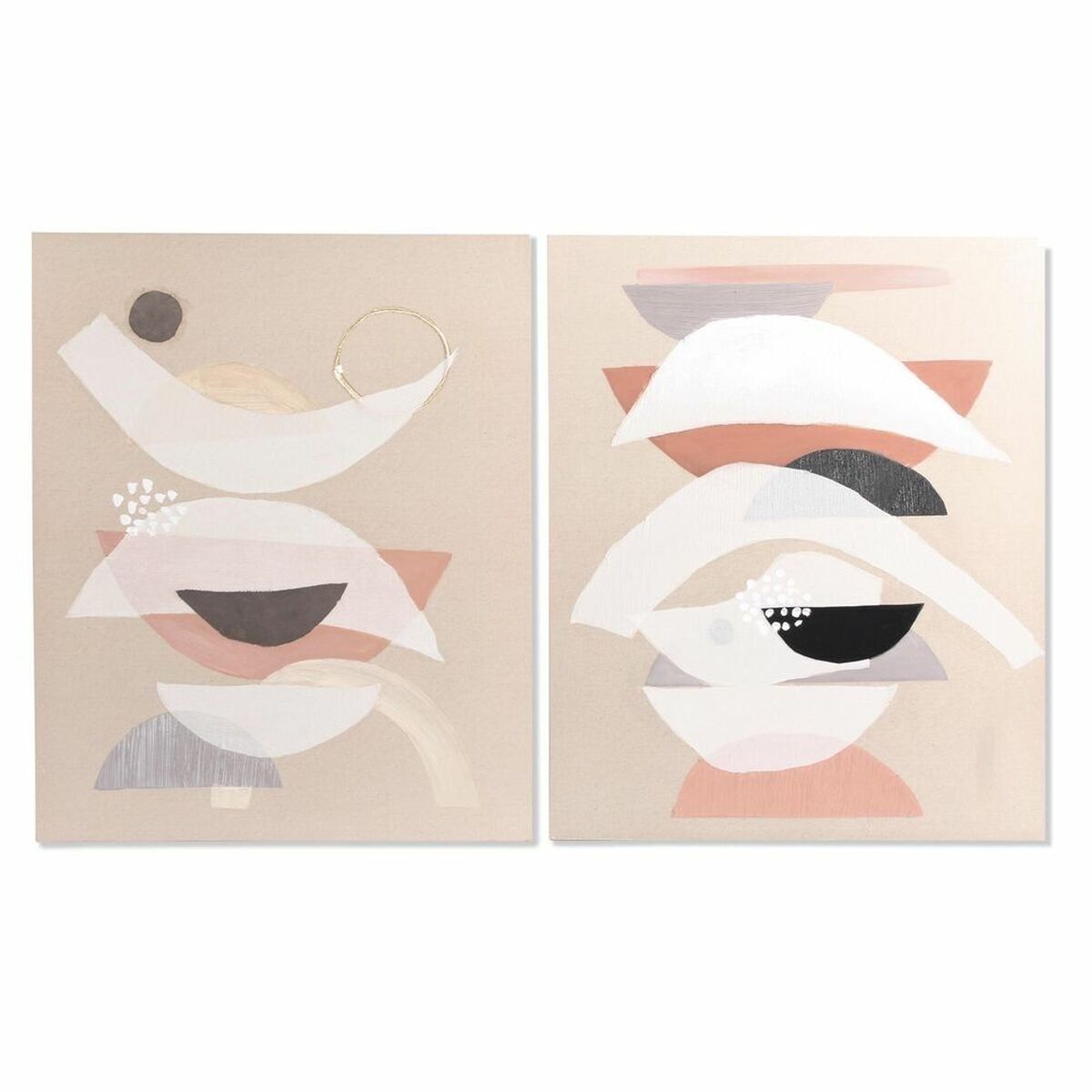 Lienzo DKD Home Decor Pino Lienzo 75,5 x 3,7 x 100 cm