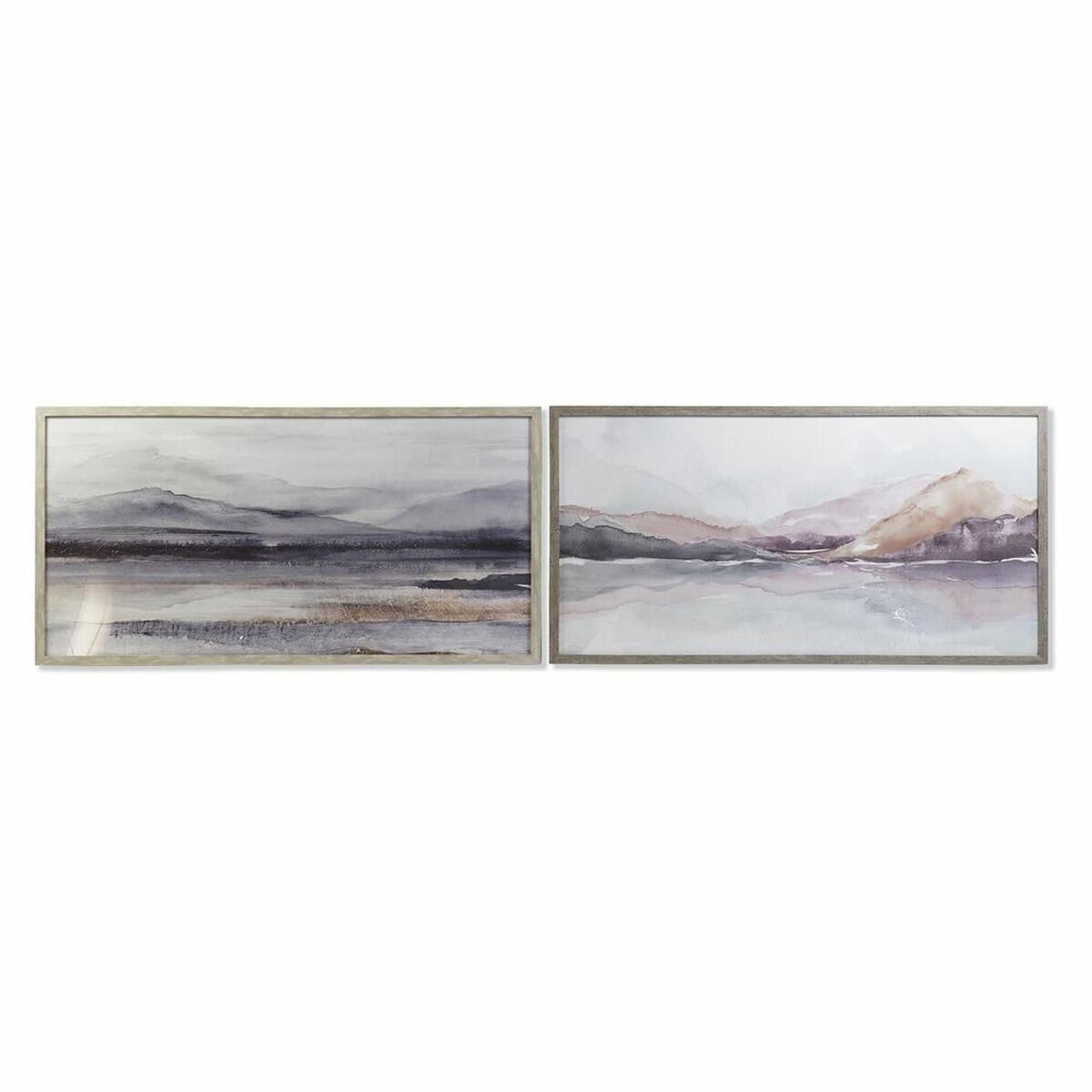 Lienzo DKD Home Decor Cristal Poliestireno Lienzo 124 x 4,5 x 64 cm