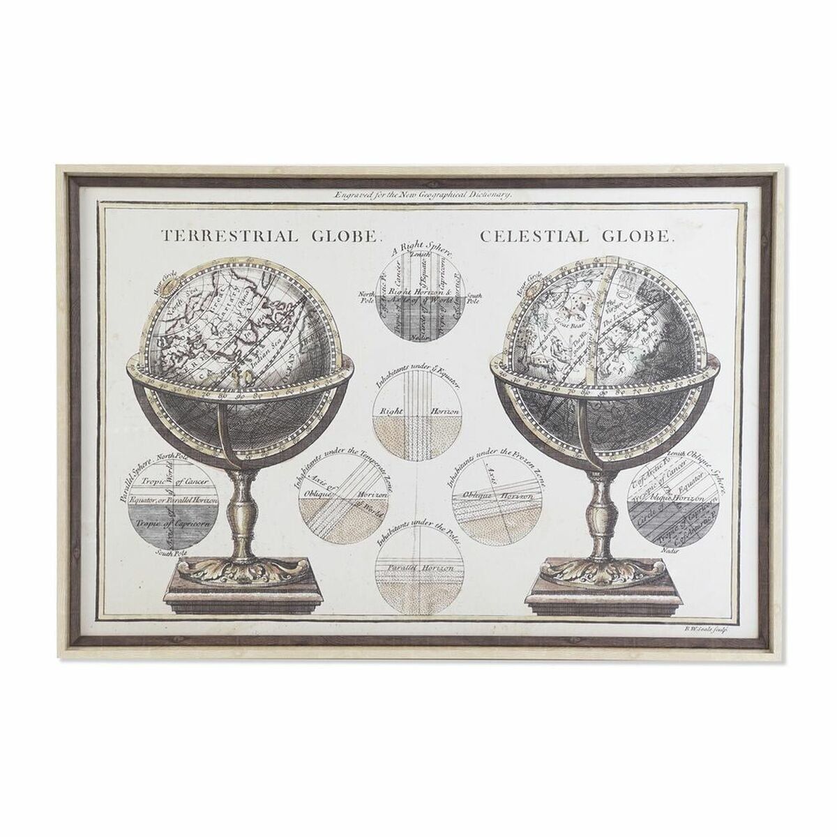 Cuadro DKD Home Decor Cristal Poliestireno 95 x 3 x 65 cm