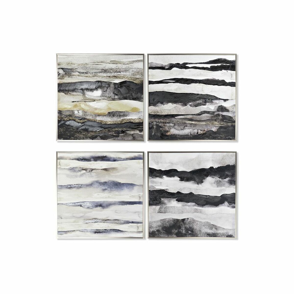 Lienzo DKD Home Decor Poliestireno Lienzo 79 x 2,5 x 79 cm