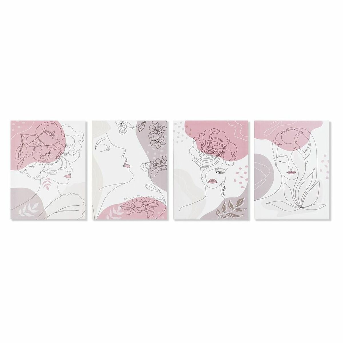 Lienzo DKD Home Decor Pino Lienzo 30 x 1,8 x 40 cm