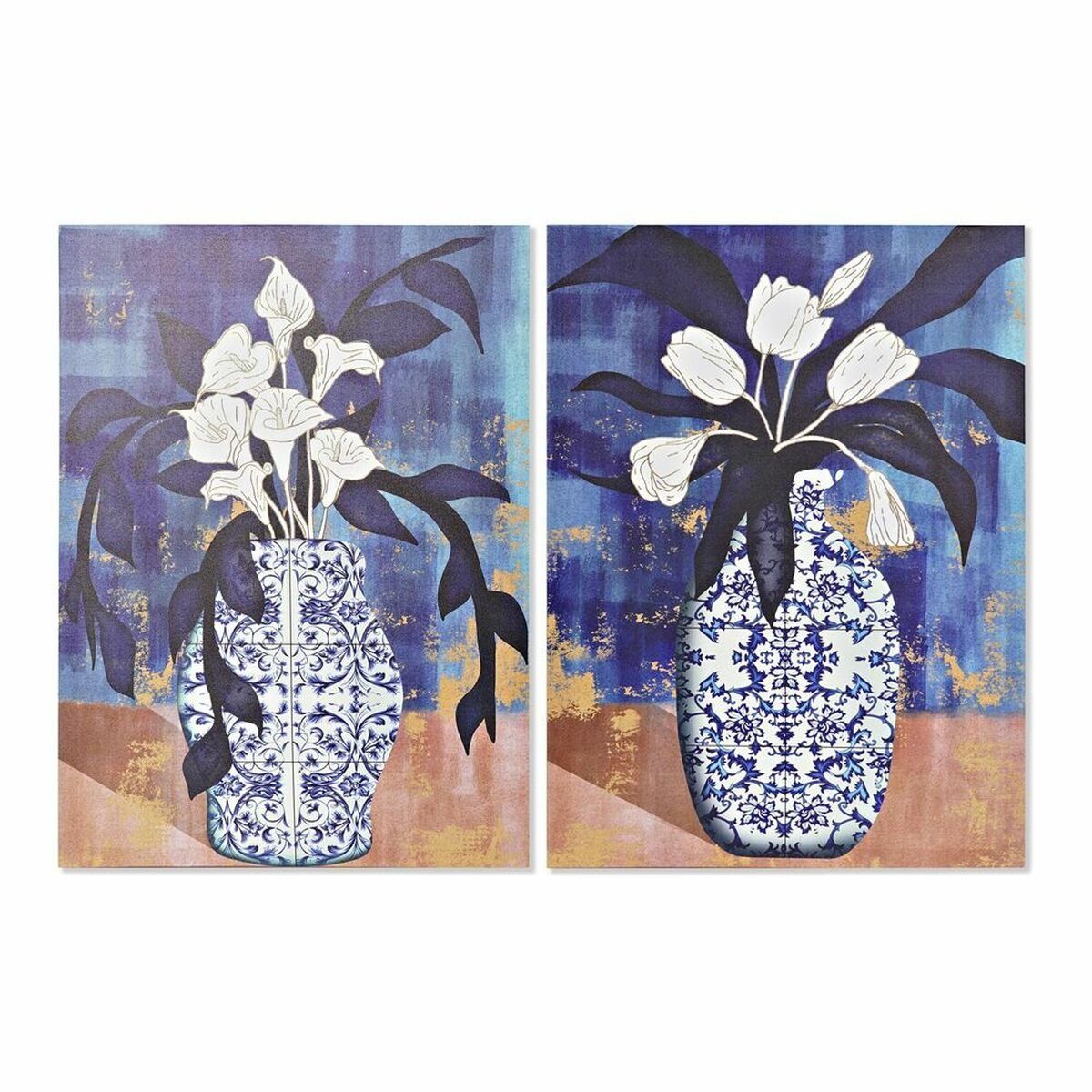 Lienzo DKD Home Decor Pino Lienzo 50 x 1,8 x 70 cm