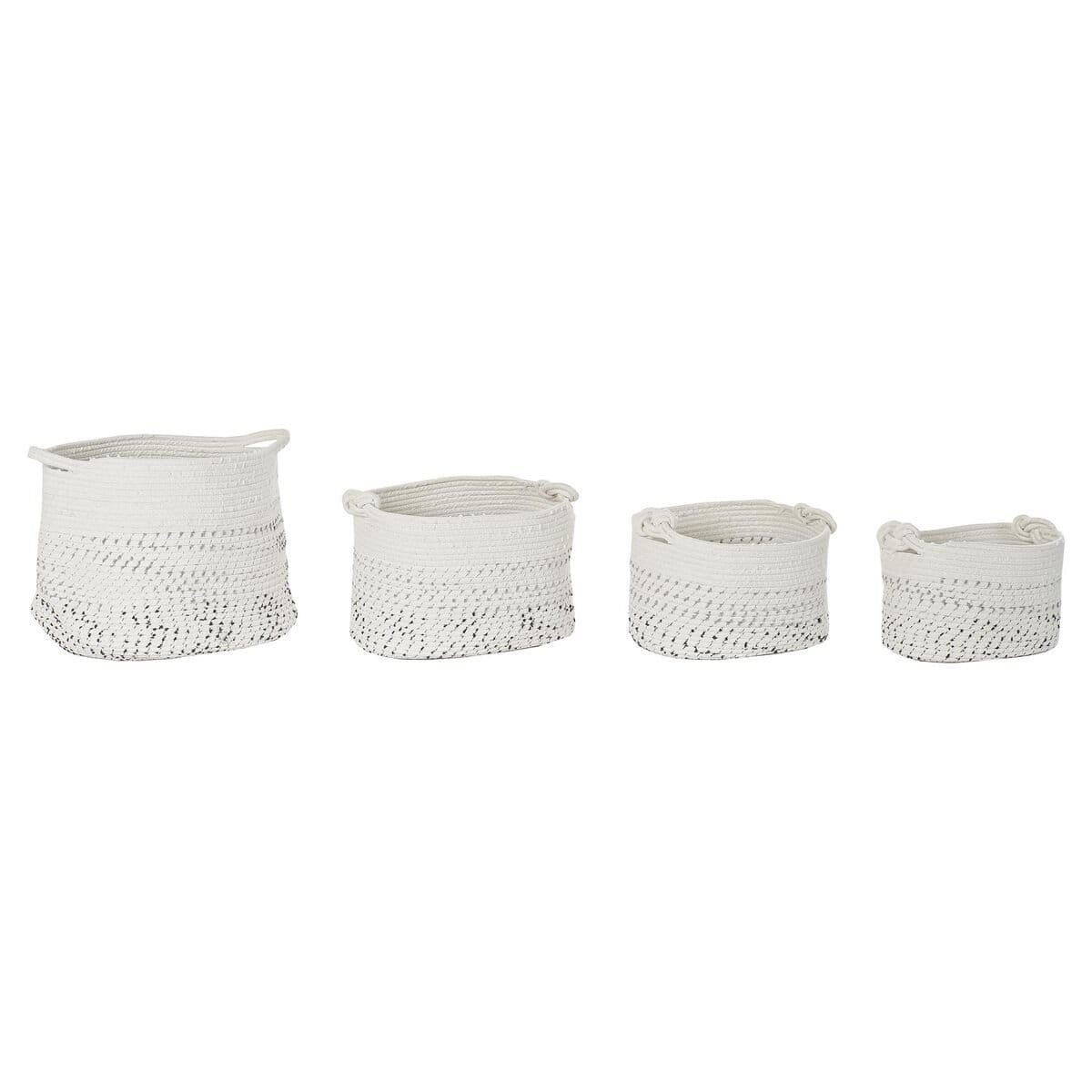 Juego de Cestas DKD Home Decor Boho 36 x 36 x 33 cm