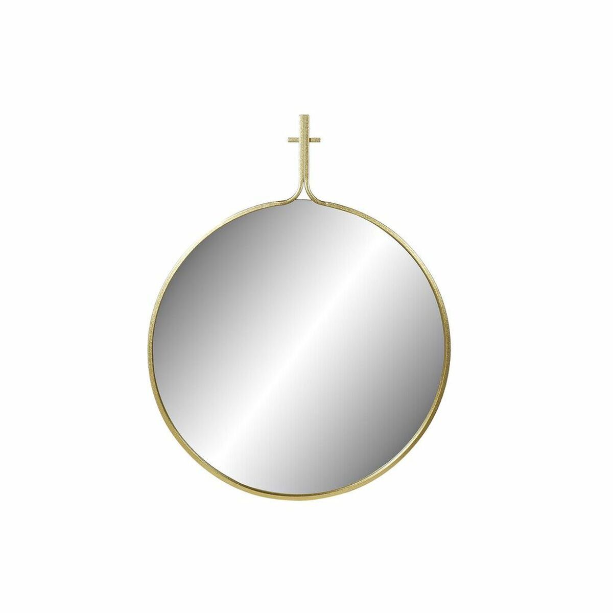 Espejo de pared DKD Home Decor Dorado 72 x 2 x 91,5 cm