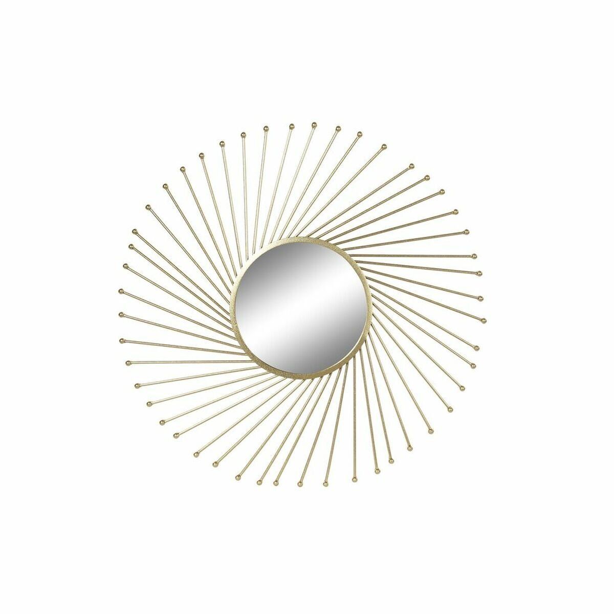 Espejo de pared DKD Home Decor Dorado 84 x 2,5 x 84 cm