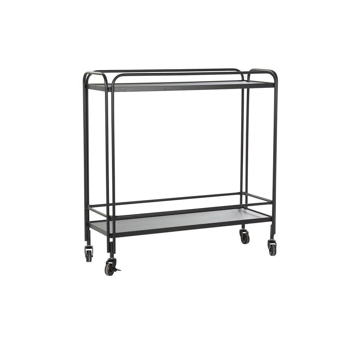 Recibidor DKD Home Decor Negro 80 x 28 x 80,5 cm