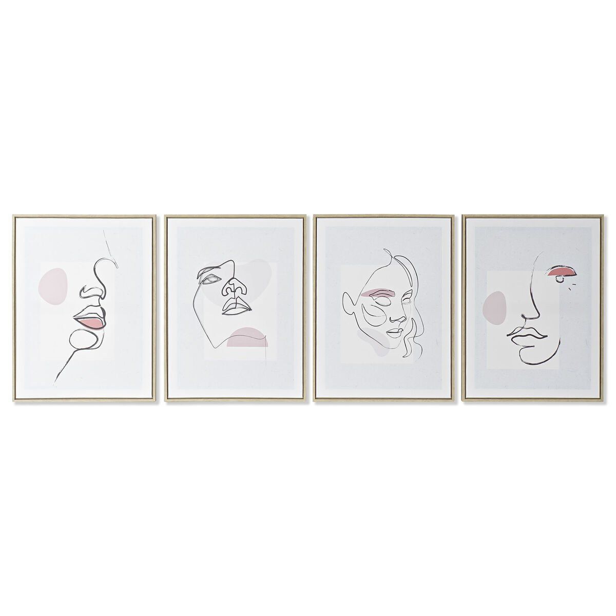 Lienzo DKD Home Decor Poliestireno Lienzo 45 x 2,5 x 60 cm