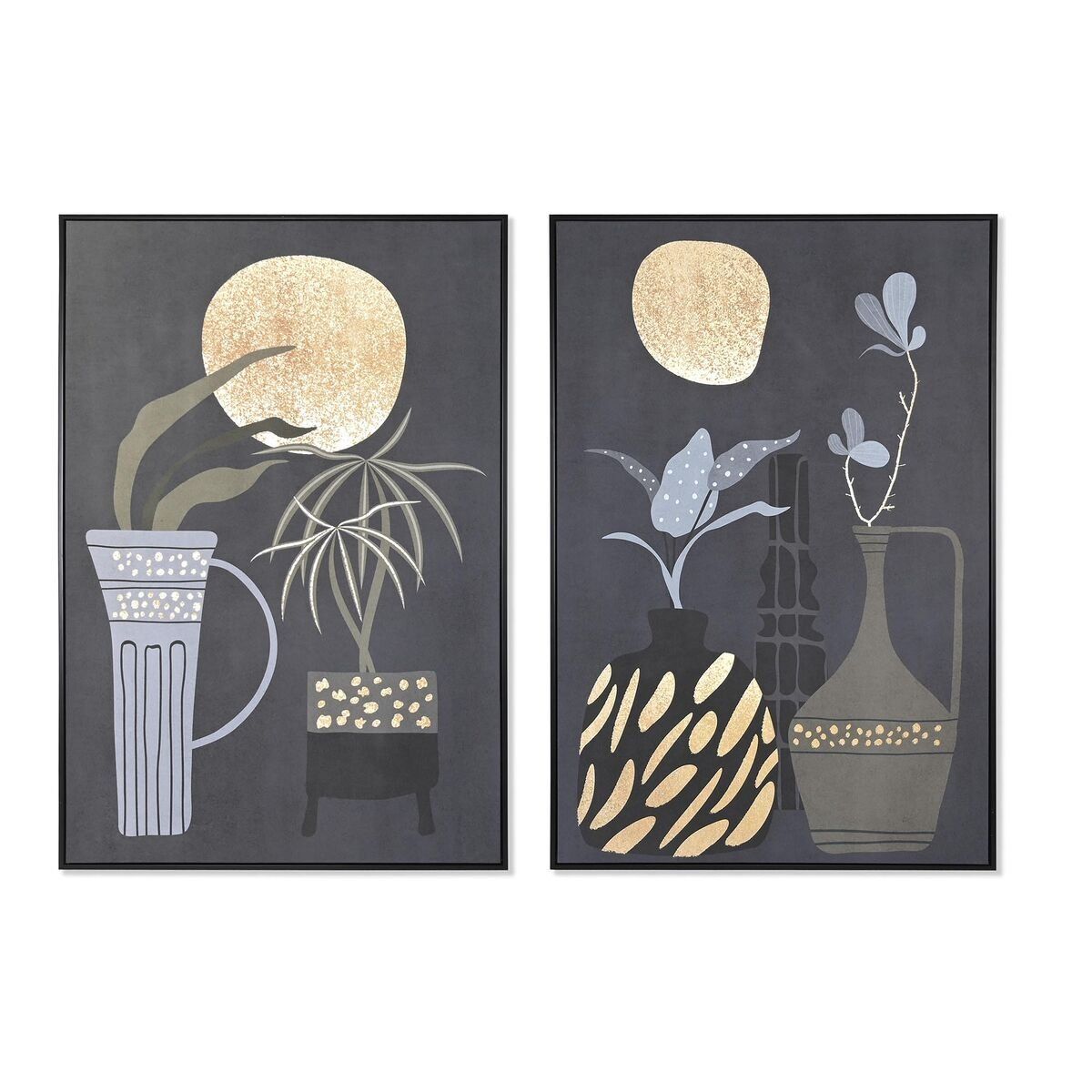 Lienzo DKD Home Decor Poliestireno Lienzo