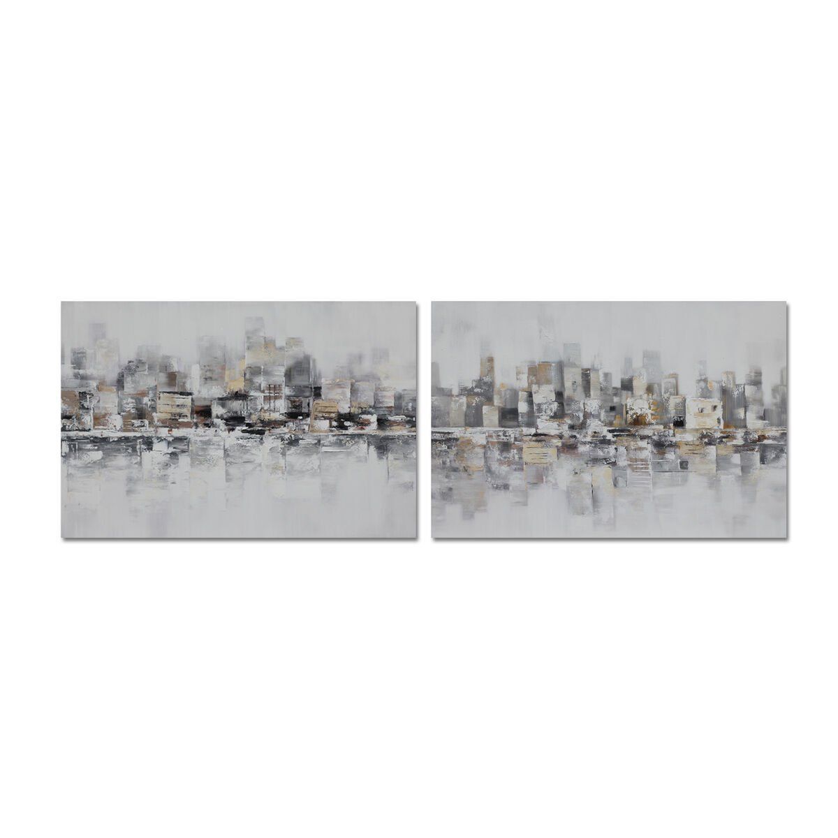 Lienzo DKD Home Decor Lienzo Madera MDF 120 x 2,8 x 80 cm