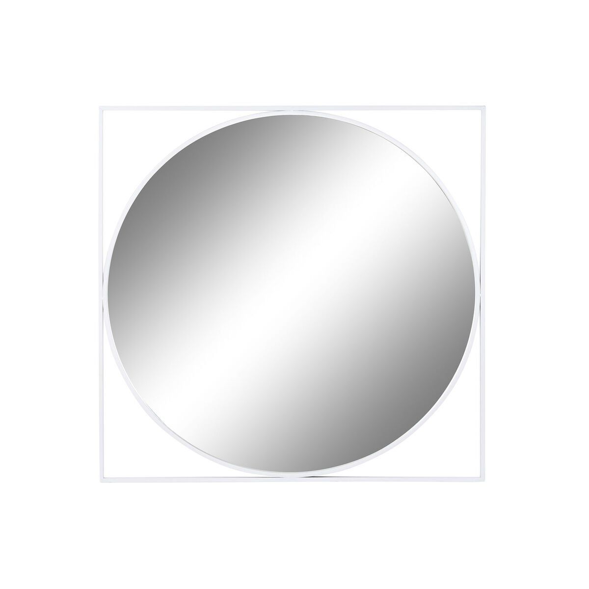 Espejo de pared DKD Home Decor Blanco 85,5 x 3 x 85,5 cm (3 Piezas) (3 Unidades)