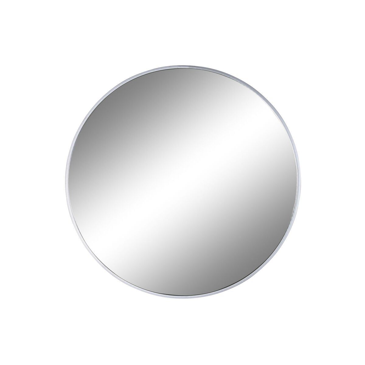Espejo de pared DKD Home Decor Plateado Cristal Hierro Moderno 80 x 1,8 x 80 cm