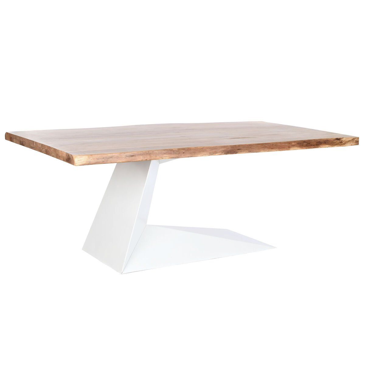 Mesa de Comedor DKD Home Decor Metal Madera de acacia 200 x 100 x 76 cm