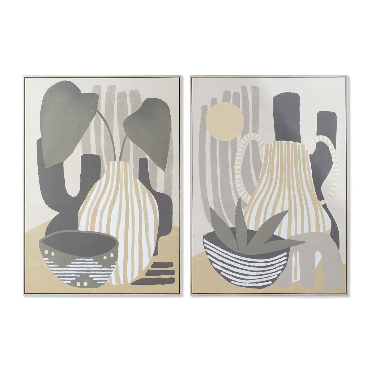 Lienzo DKD Home Decor Poliestireno Lienzo 104 x 4,5 x 143,5 cm