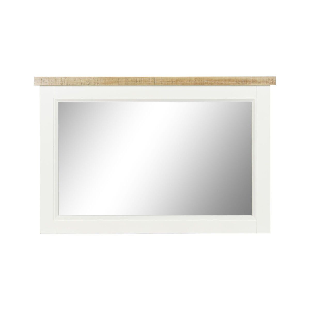Espejo de pared DKD Home Decor Marrón Beige Romántico 90 x 4 x 60 cm