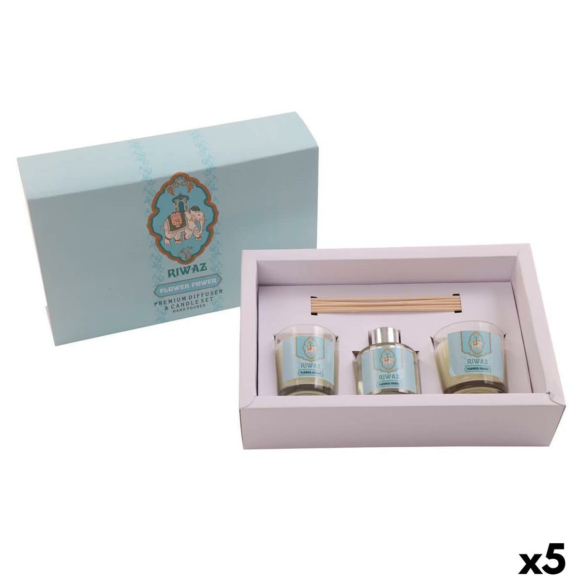 Velas perfumadas DKD Home Decor Indio 30 piezas (5 Unidades) (3)
