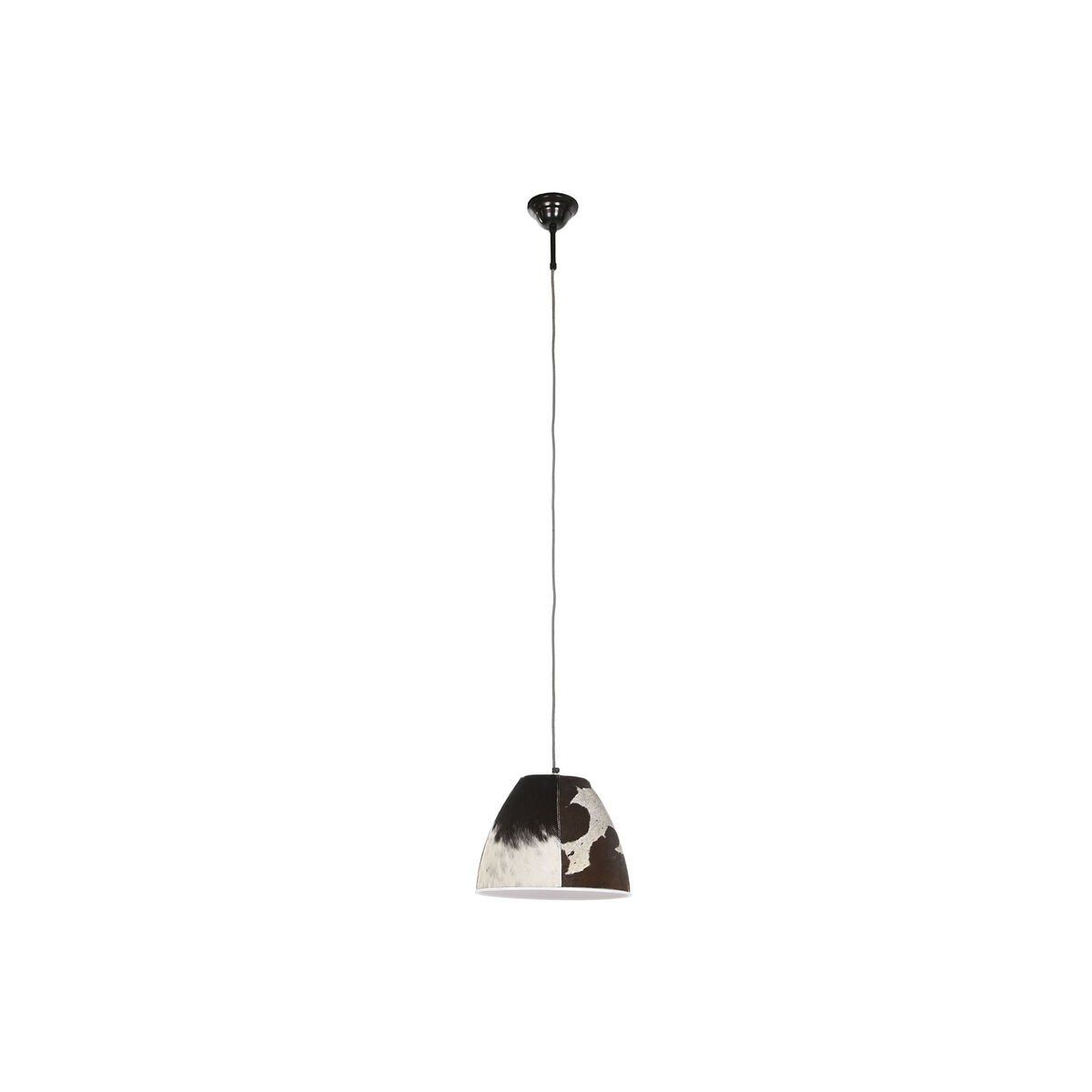 Lámpara de Techo Home ESPRIT Piel Metal 34 x 34 x 28 cm