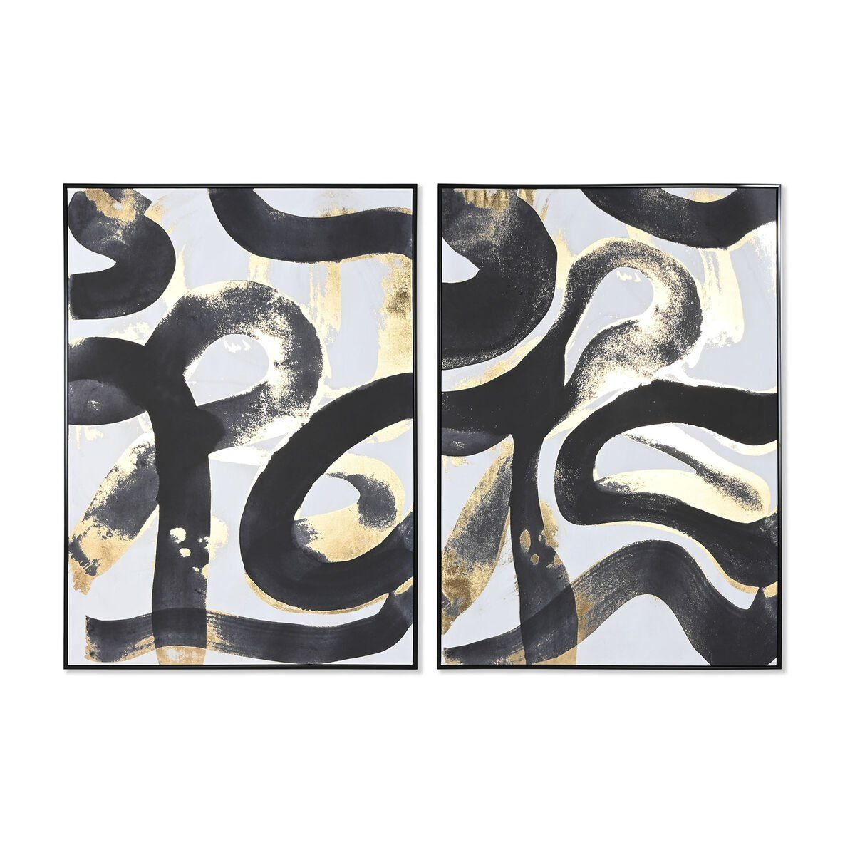 Lienzo Home ESPRIT Poliestireno Lienzo 103 x 4,5 x 143 cm