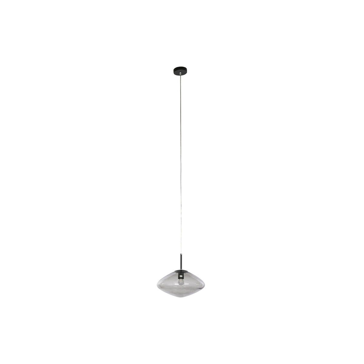 Lámpara de Techo Home ESPRIT Gris Cristal 50 W 36 x 36 x 20 cm