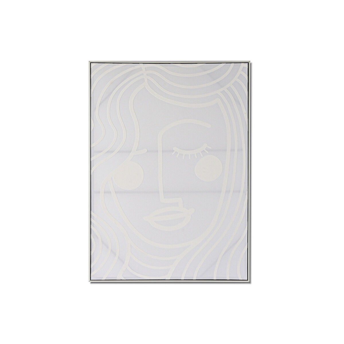 Lienzo Home ESPRIT Blanco Mujer Scandi 103 x 4,5 x 143 cm
