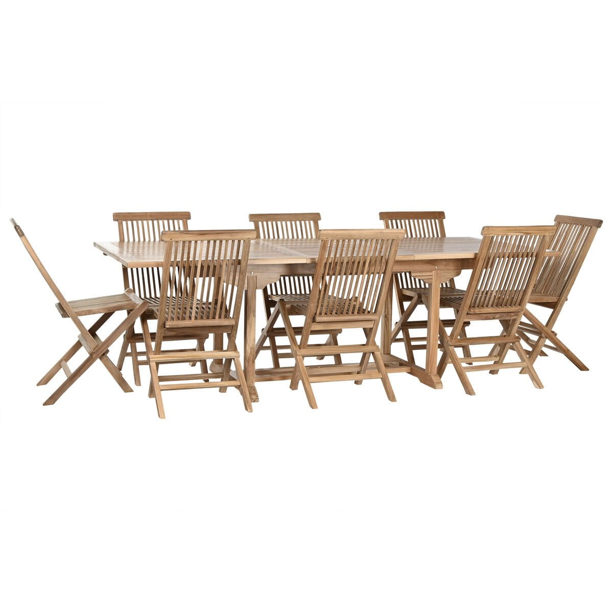 Conjunto de Mesa con Sillas Home ESPRIT 180 x 100 x 75 cm