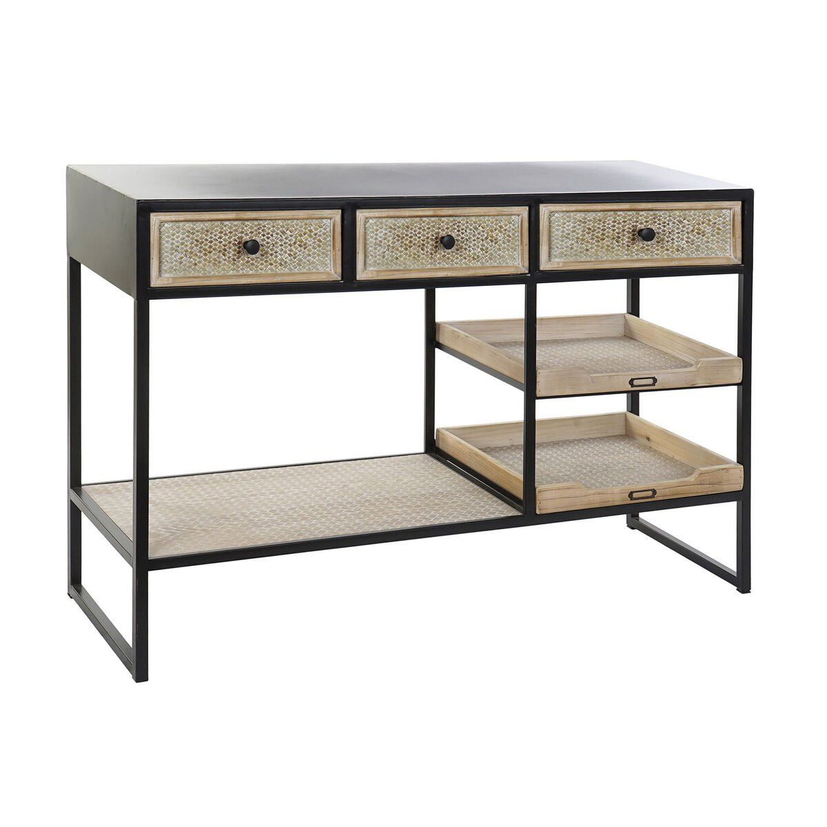 Recibidor Home ESPRIT Marrón Negro 120 x 38 x 80 cm