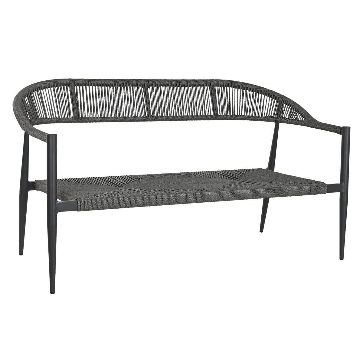 Sofá de Jardín Home ESPRIT Aluminio 131 x 55 x 76 cm