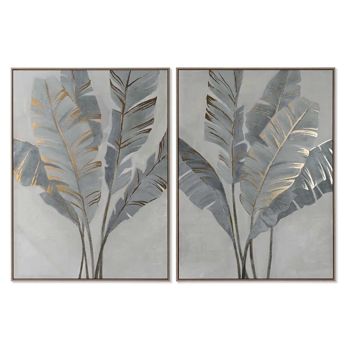 Lienzo Home ESPRIT Poliestireno Lienzo 90 x 4 x 120 cm
