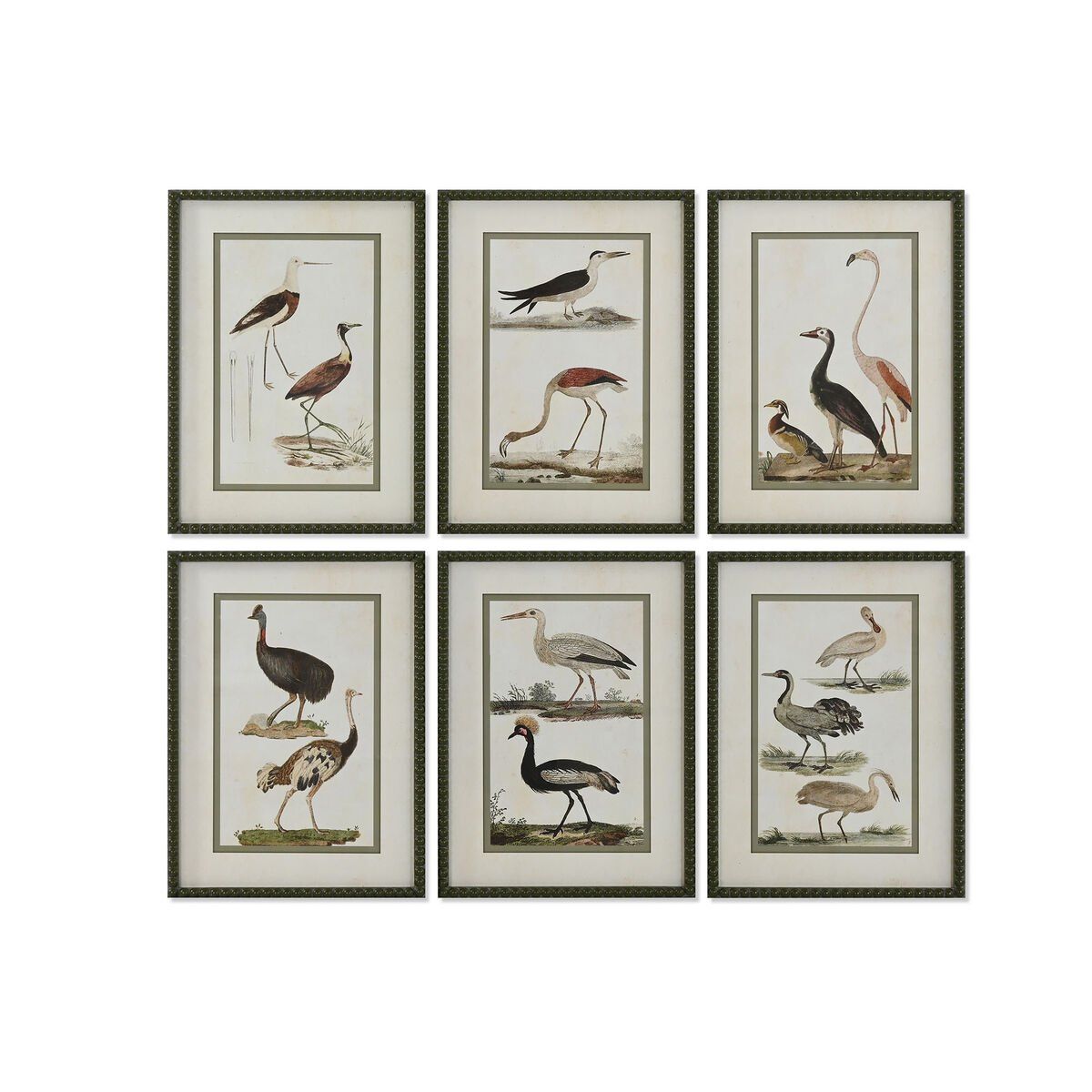 Cuadro Home ESPRIT Cristal Abedul 40 x 2,5 x 54 cm 40 x 3 x 54 cm